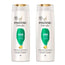 Pantene Nutri Plex Champú Suave Y Liso , Pack 2 x 385Ml