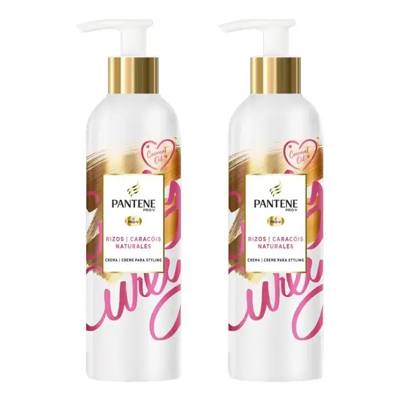 Pantene Pro-V Crema Nutritiva Rizos Con Movimiento, Pack 2 x 235 Ml