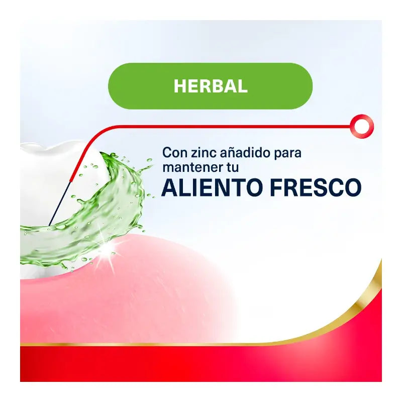 Parodontax Colutorio Diario Herbal para Cuidado de Encías, 500 ml