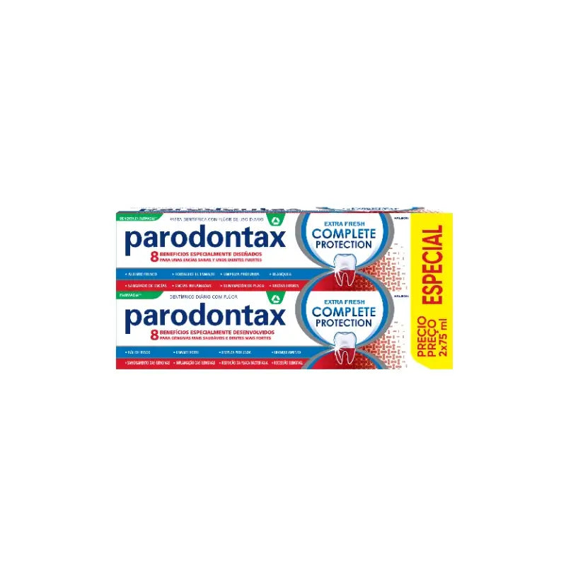 Parodontax Pack  Complete Protection Pasta De Dientes, 2x75 ml