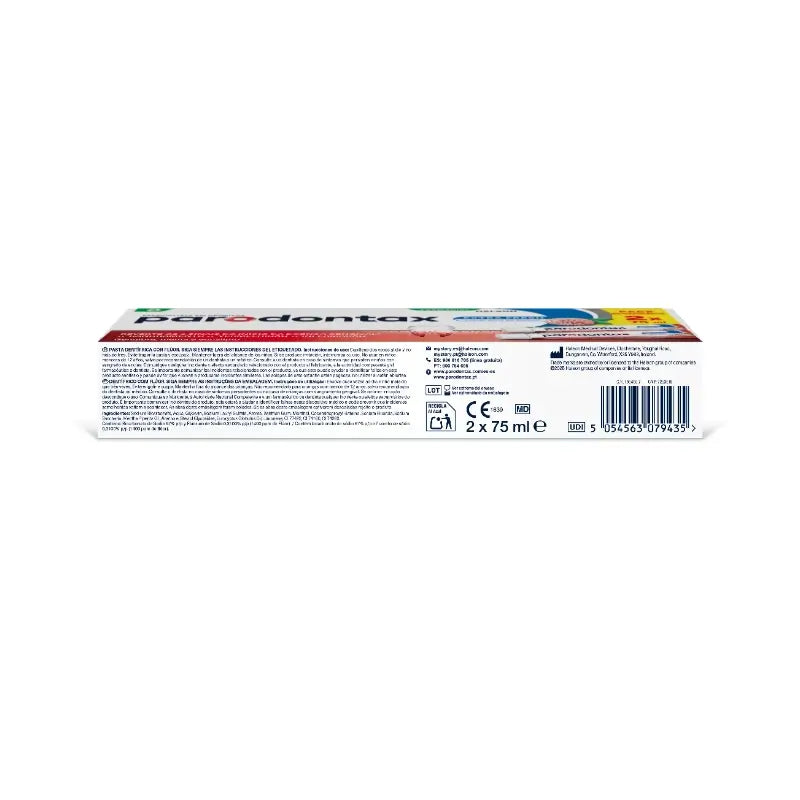 Parodontax Herbal Fresh Pasta de Dientes Cuidado de Encías, 2x75 ml