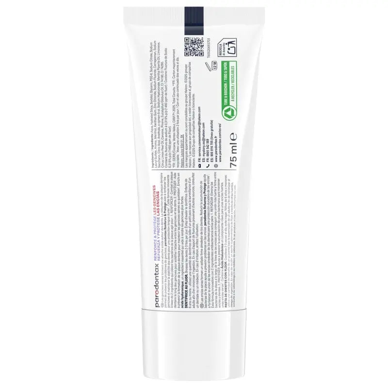 Parodontax Refuerza Y Protege Pasta De Dientes, 75 ml
