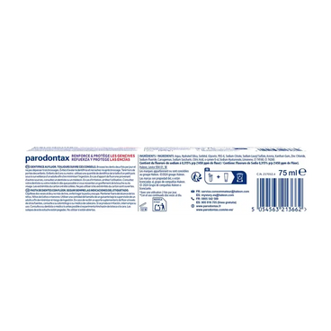 Parodontax Refuerza Y Protege Pasta De Dientes, 75 ml
