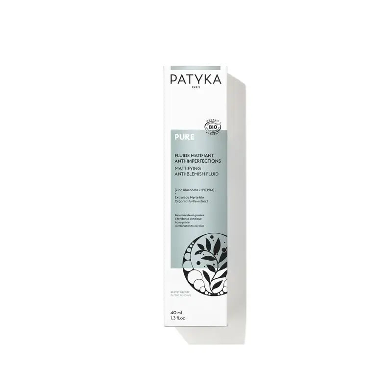 Patyka Pure Fluido Matificante Anti-Imperfecciones , 40 ml
