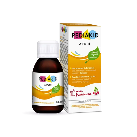 Pediakid Jarabe Apetito-Tono Frambuesa 125Ml