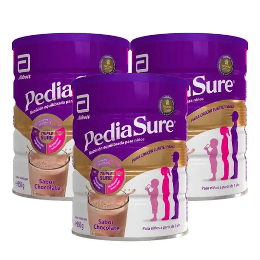 Pediasure Sabor Chocolate Lata Pack 3 x 850 gr