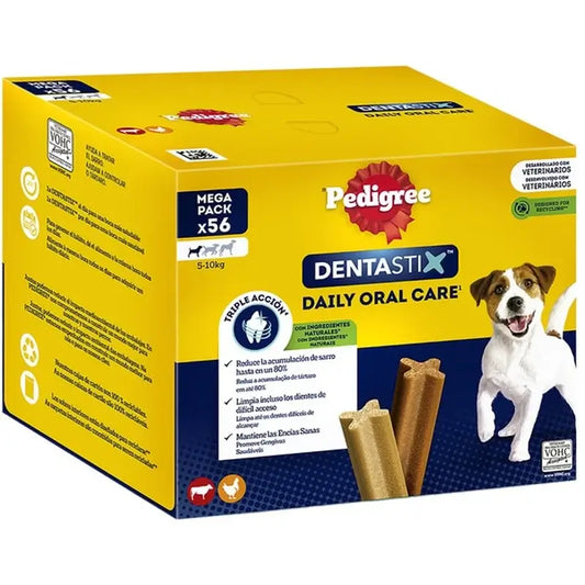 Dentastix Multipack Snack Dental Perros 5-10 Kg , 56 unidades