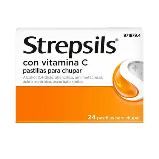 Strepsils Vitamina C 24 Unidades