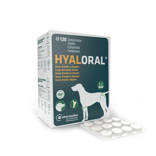Hyaloral Perros Grandes 120 comprimidos
