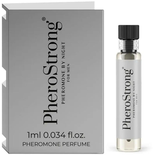 Pherostrong Perfume Con Feromonas By Night Para Hombre , 1 ml