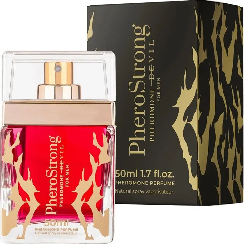Pherostrong Perfume Con Feromonas Devil Para Hombre , 50 ml