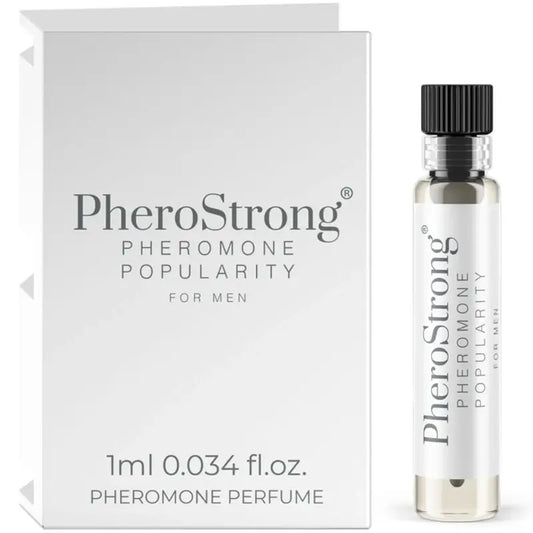Pherostrong Perfume Con Feromonas Popularity Para Hombre , 1 ml