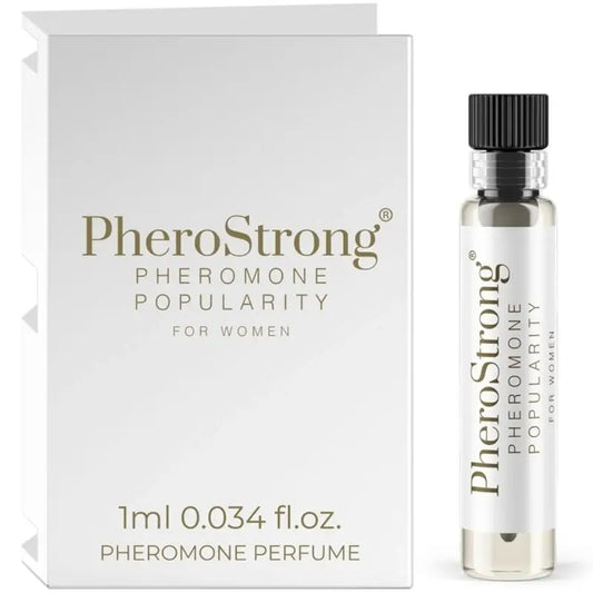 Pherostrong Perfume Con Feromonas Popularity Para Mujer , 1 ml