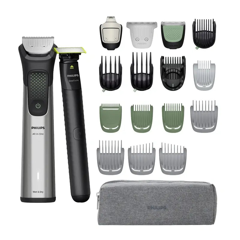Philips All-In-One Trimmer 9000 Series Recortador 20 En 1 Multi Grooming Set
