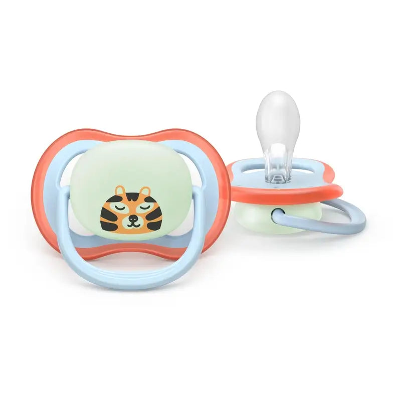 Philips Avent 2 chupetes ultra air nocturno 0-6m niño