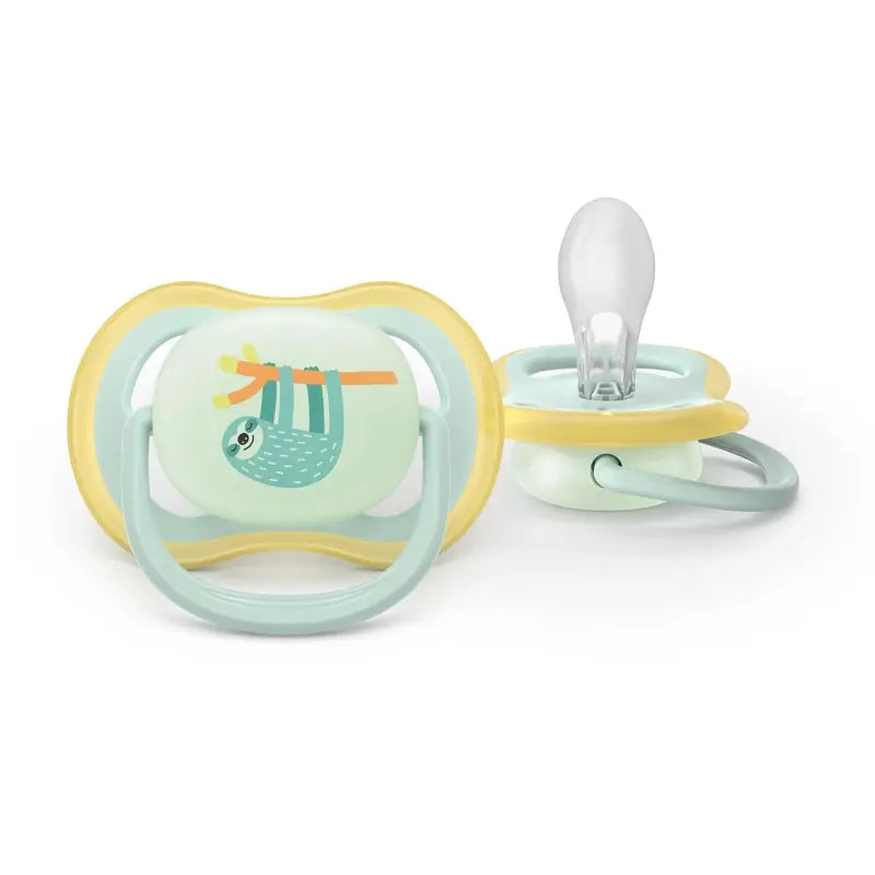 Philips Avent 2 chupetes ultra air nocturno 0-6m niño