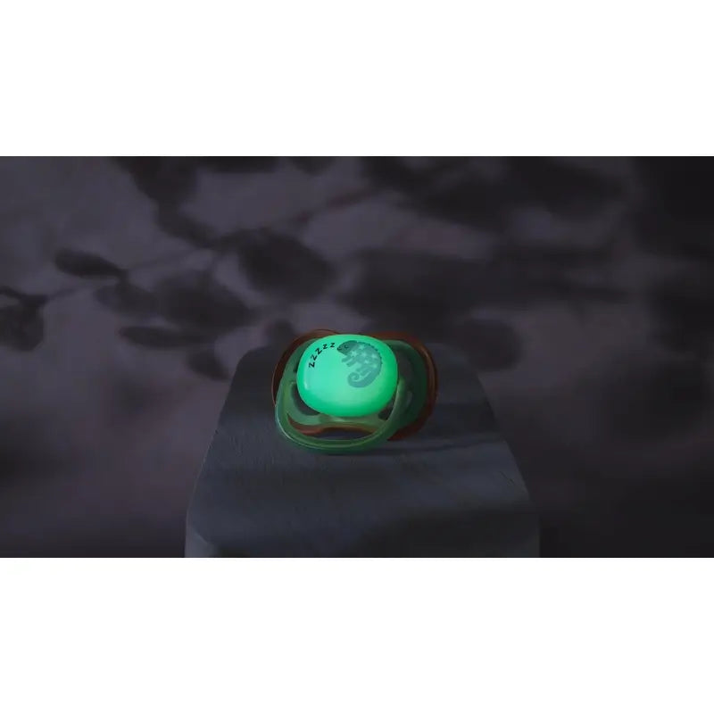 Philips Avent 2 chupetes ultra air nocturno 6-18m niño