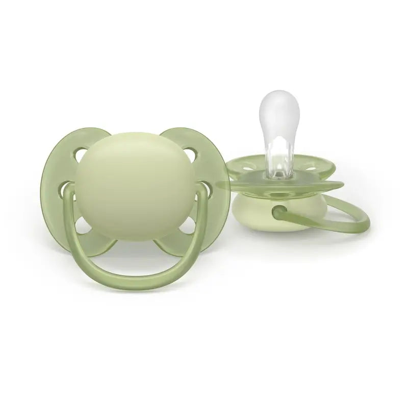 Philips Avent 2 chupetes ultra soft 0-6m niño