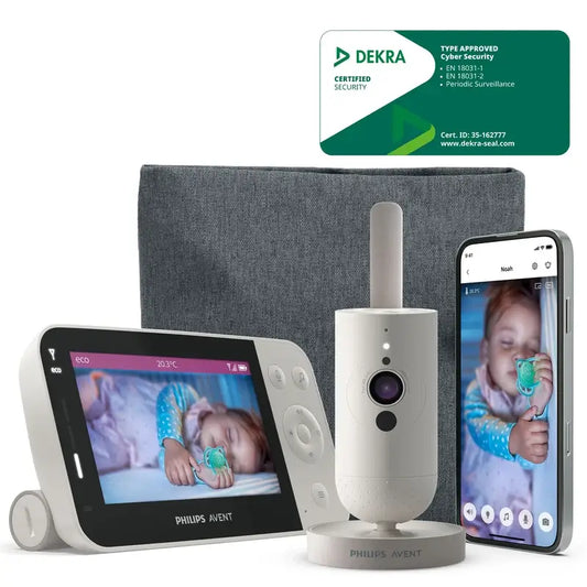 Philips Avent Vigilabebés Con Vídeo, Pantalla 2,7'', Visión Nocturna, unidades 1