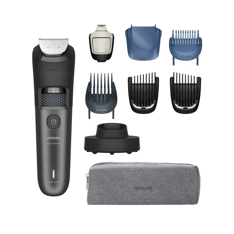 Philips Beard Trimmer 7000 Series Perfilado De La Barba Con Un Colector De Pelo Beard Trimmer