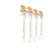 Philips Cabezales Sonicare Diamondclean Blanco, Pack 8 Ud