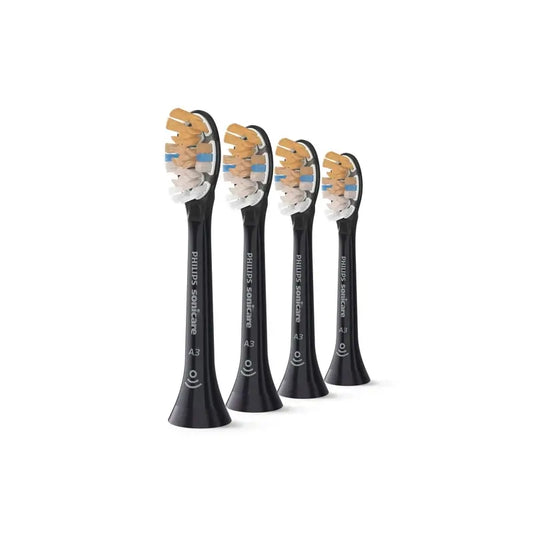 Philips Cabezales Sonicare Diamondclean Negro, Pack 8 Ud