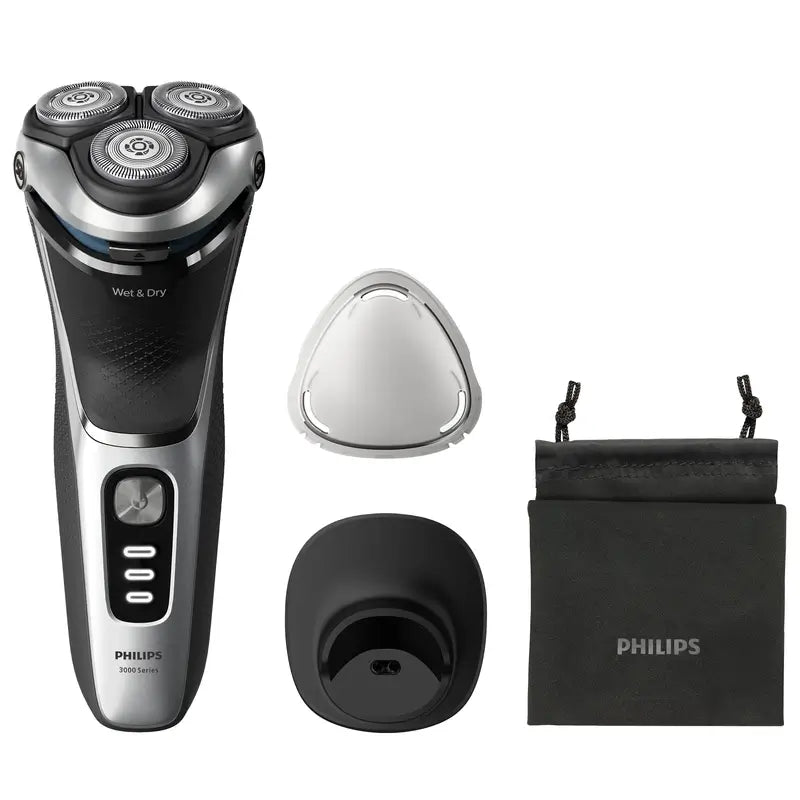 Philips Shaver Series 3000 Wet & Dry Comfortcut, Cabezales 4D