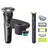 Philips Shaver Series 5000 Wet & Dry Skiniq, Cabezales 360D