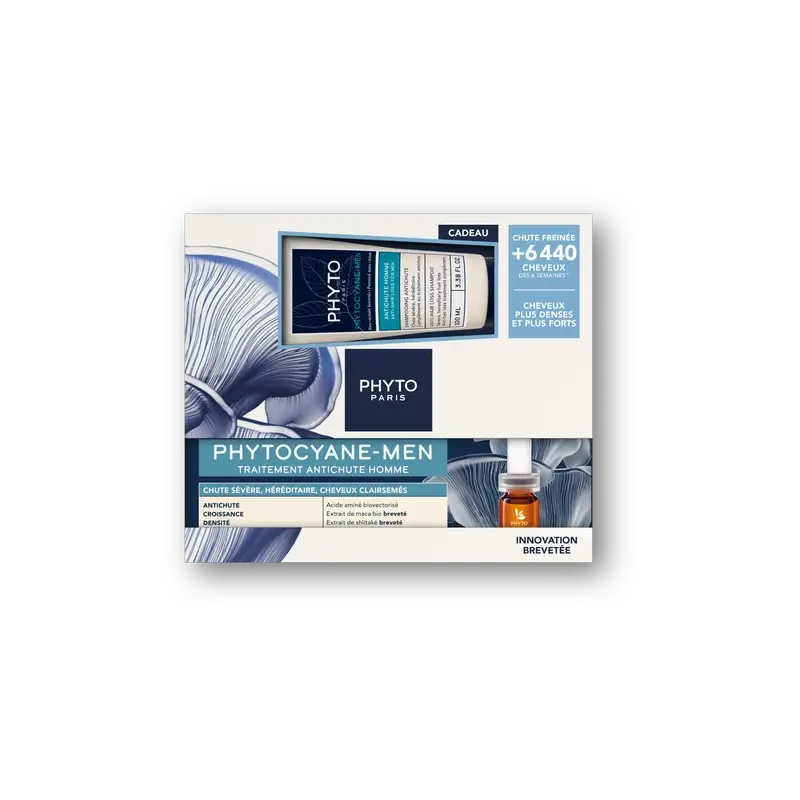 Phyto Phytocyane Phytocyane Men Progresiva+Champú