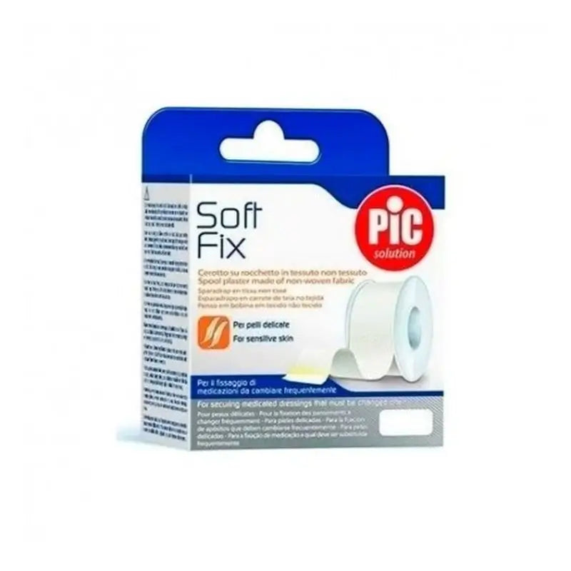 Compra Pic Esparadrapo Soft Fix Tnt Rollo Blanco 1,25Cmx5M al mejor precio.