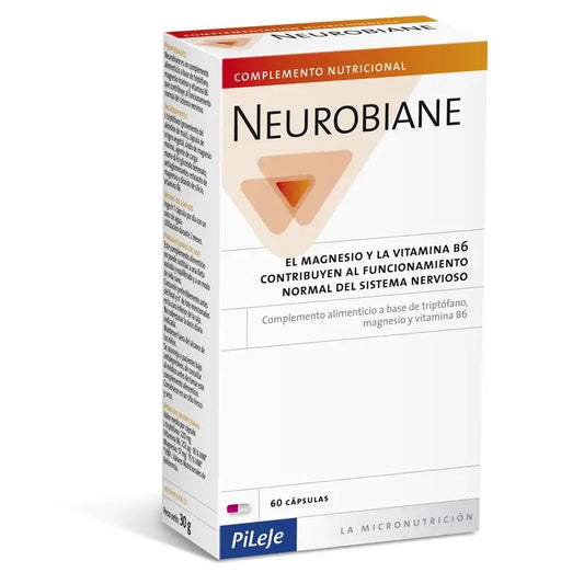 Pileje Neurobiane 481 mg 60 Cápsulas