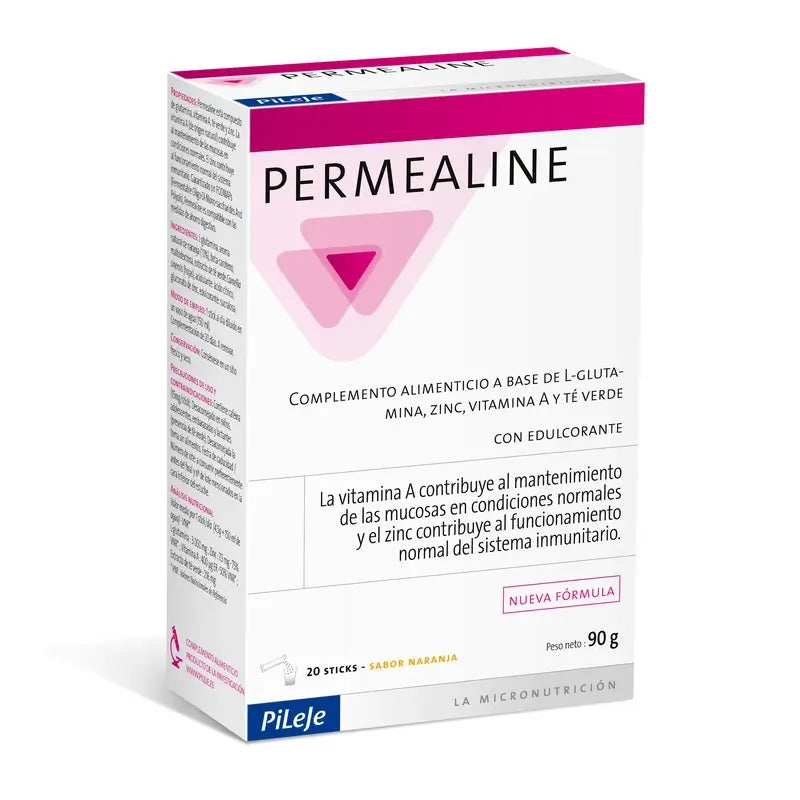 Pileje Permealine Sabor Naranja 20 Sticks