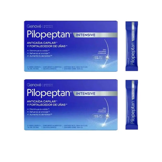 Pilopeptan Intensive Cabello y Uñas Pack 2 x 15 Sobres
