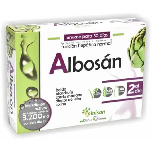 Pinisan Albosan , 60 cápsulas