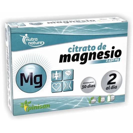 Pinisan Citrato De Magnesio 60 Comprimidos