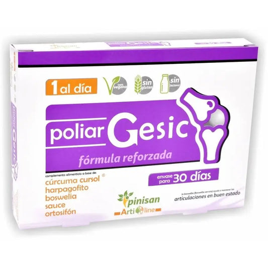 Pinisan Poliar Gesic Artiline 30 Cápsulas