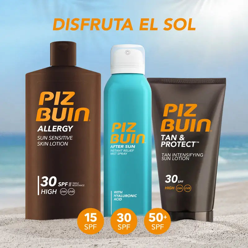 Piz Buin After Sun Spray Express con Ácido Hialurónico, 200 ml