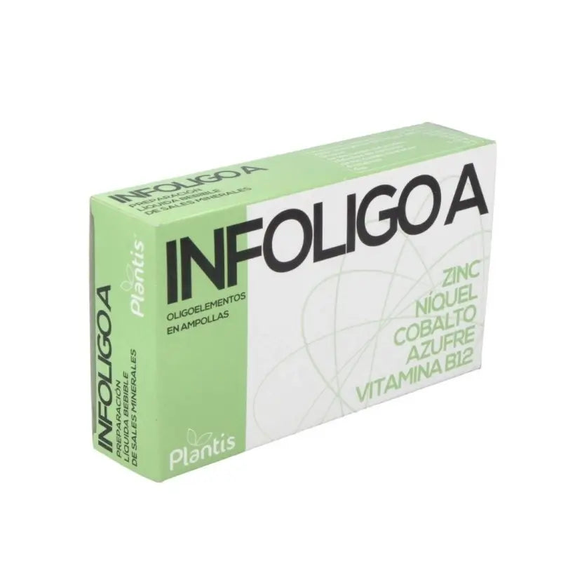 Plantis Infoligo A Oligoelementos , 20 ampollas de 5 ml