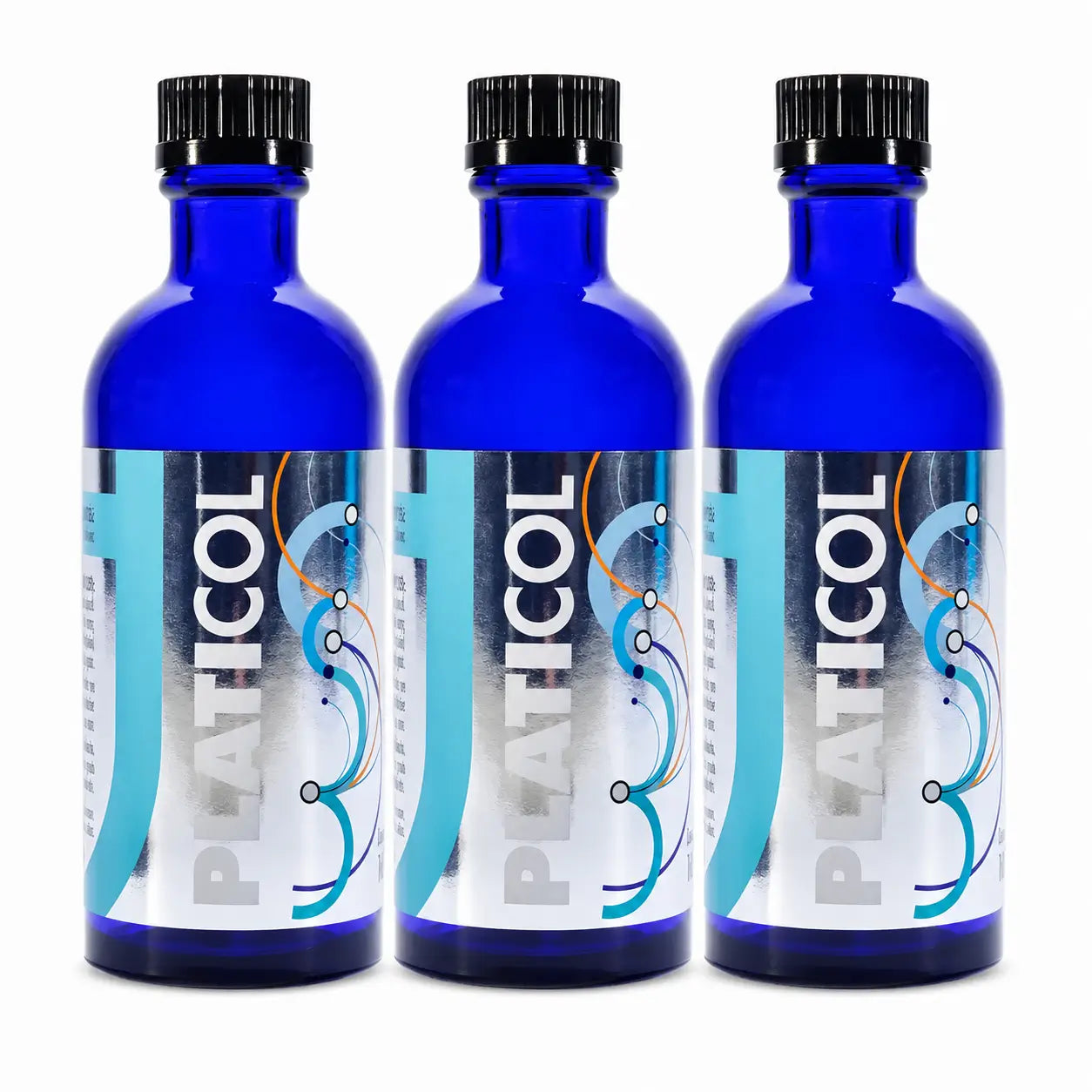 Plantis Platicol Plata Coloidal 20Ppm, 100 Ml , pack 3