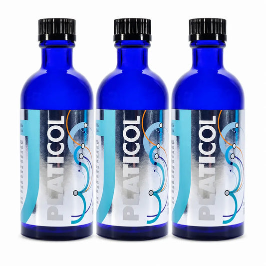 Plantis Platicol Plata Coloidal 20Ppm, 100 Ml , pack 3