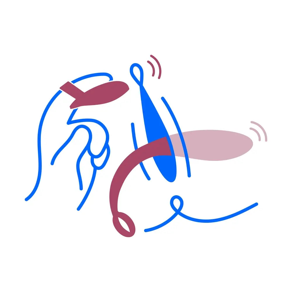 Platanomelon Liri Vibrador Estimulador 2 En 1 , 1 unidad