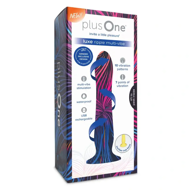 Plusone Luxe Ripple Multi-Vibe , 1 unidades