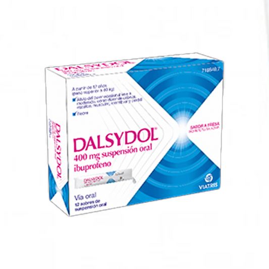 Dalsydol 400 mg Suspensión Oral, 12 Sobres