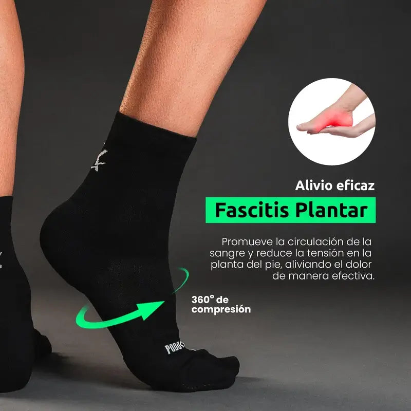 Podoks Calcetines Comfort H3 Negro