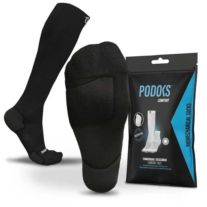 Podoks Calcetines Piernas Cansadas H6 Negro