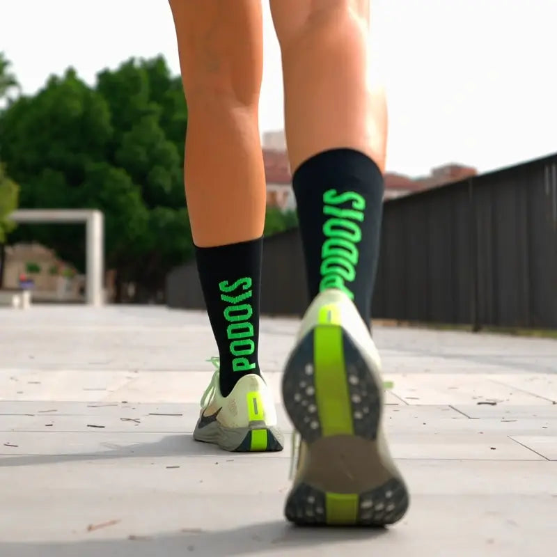 Podoks Calcetines Running Alto H5 Negro