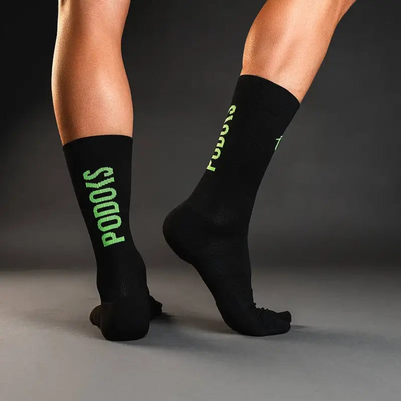 Podoks Calcetines Running Alto H5 Negro