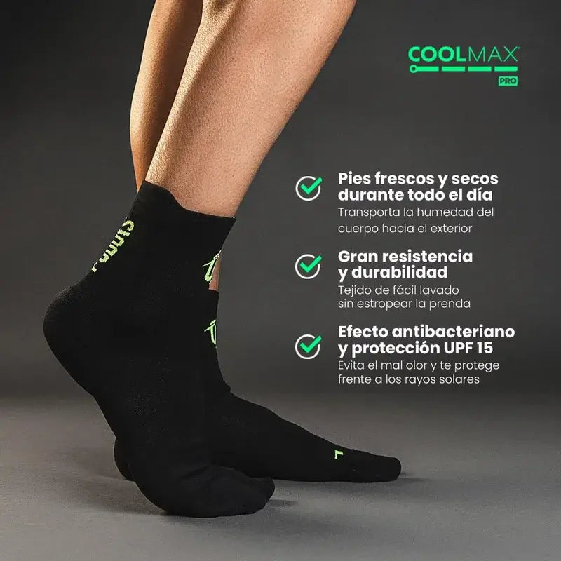 Podoks Calcetines Running H3 Medio Negro