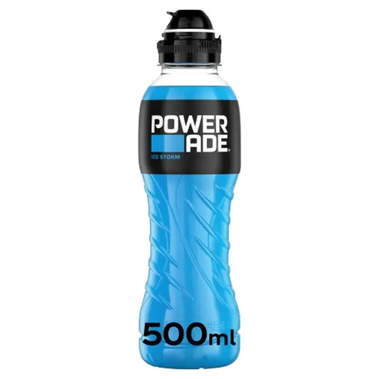 Powerade Ice Storm Bebida Hidratacion Deportiva, 500 ml