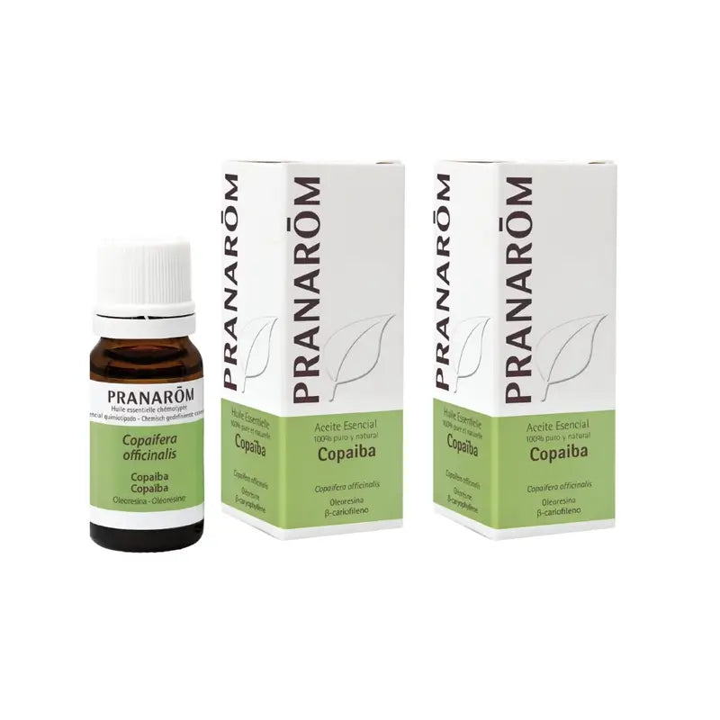 Pranarôm Aceite Esencial Copaiba, 2X10Ml